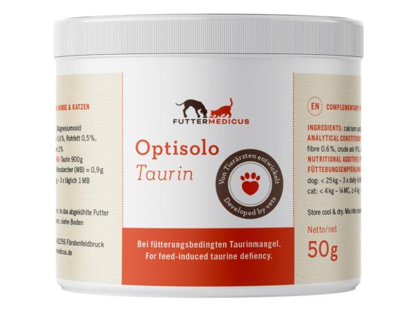 Futtermedicus Optisolo Taurin 50g